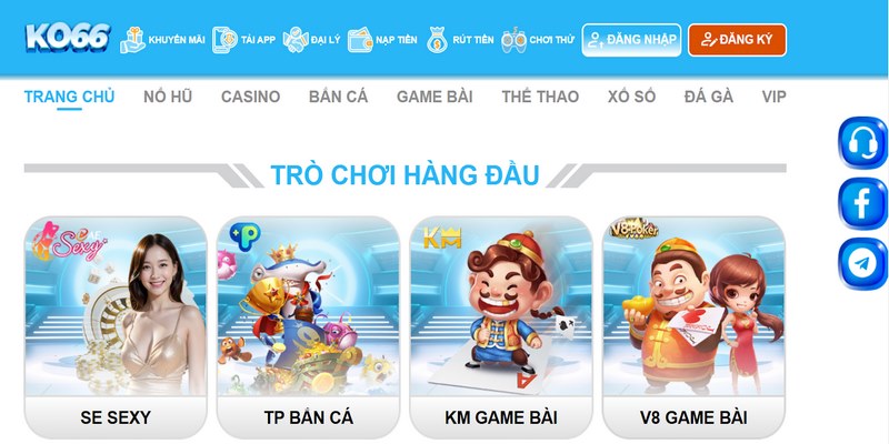 KO66 luôn mang đến những sản phẩm game độc quyền, thú vị