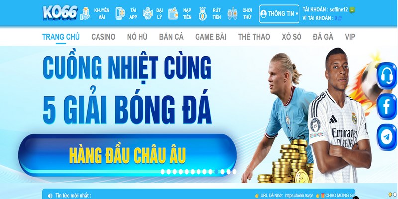 KO66 mang đến một trải nghiệm giải trí tuyệt vời hàng đầu